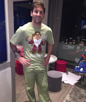 Compartiendo algo con Messi Compartiendo algo con Messi