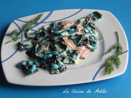 Lazos Piemontese, a la carbonara Lazos Piemontese, a la carbonara