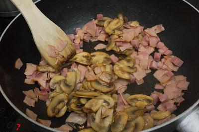 Pollo con patatas a la carbonara Pollo con patatas a la carbonara