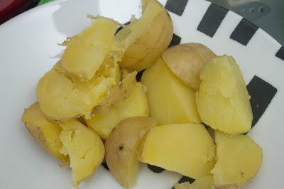 Pollo con patatas a la carbonara Pollo con patatas a la carbonara