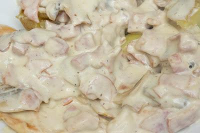 Pollo con patatas a la carbonara Pollo con patatas a la carbonara