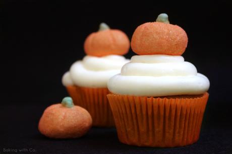 cupcakes de calabaza y frosting de queso halloween cupcakes de calabaza y frosting de queso halloween
