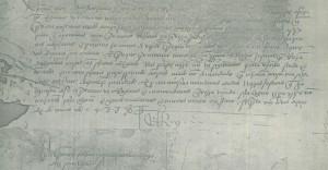 Carta de Juan II enviada a Cristóbal Colón donde le llama 