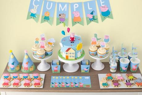 Kit de fiesta de Peppa Pig. Imprimibles gratuitos Peppa Pig