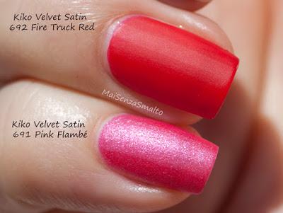 Kiko- VELVET SATIN NAIL LACQUER