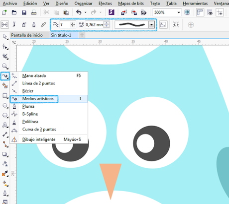Diseñar en Corel Draw X7: Formas Orgánicas Diseñar en Corel Draw X7: Formas Orgánicas
