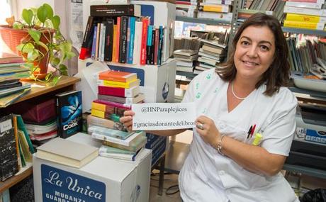 Un donante anónimo cede más de 500 libros al Hospital Nacional de Parapléjicos de Toledo