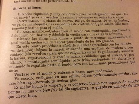 Bizcocho de limón Bizcocho de limón