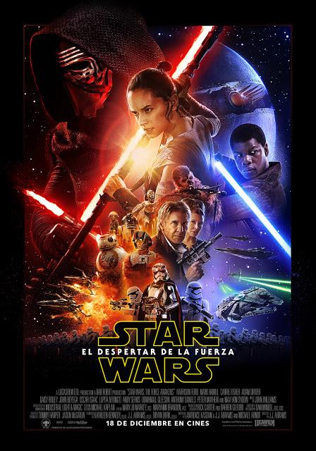 Poster final de 'Star Wars: El Despertar de la Fuerza'