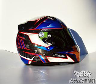 Pintura en el Arai Sk6 de Rafael Fernandez