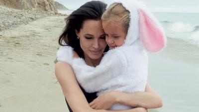 Angelina Jolie y familia posan para Vogue