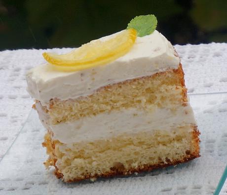 Sunshine naked cake de limón