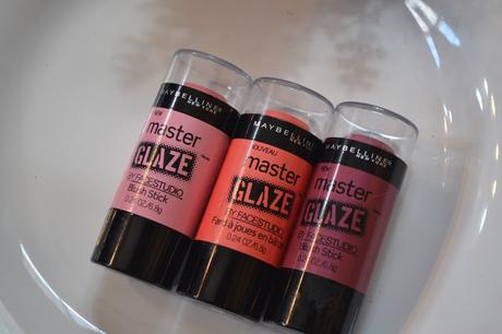 Los MASTER GLAZE de Maybelline.