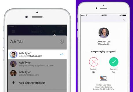 Yahoo Mail actualiza su app móvil y agrega una herramienta para ingresar sin contraseña