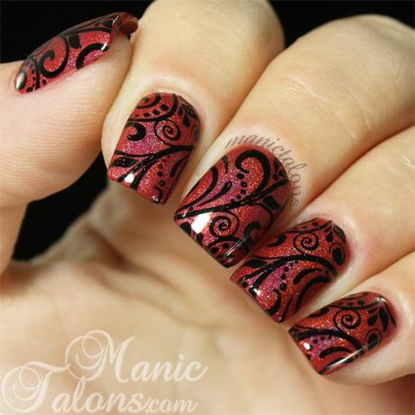 Marsala Nails