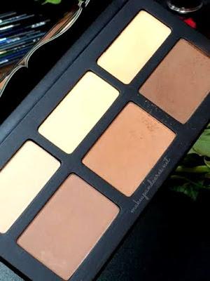 Shade + Light Contour Palette de Kat Von D . Review y swatches .