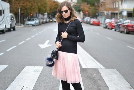 Pleated soft skirt Pleated soft skirt
