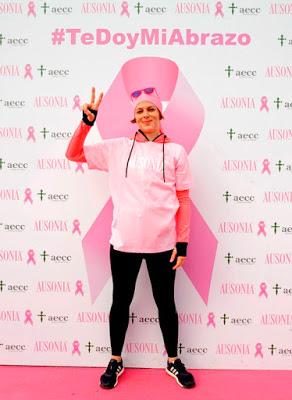 Bimba Bosé se une al abrazo contra el cáncer de mama