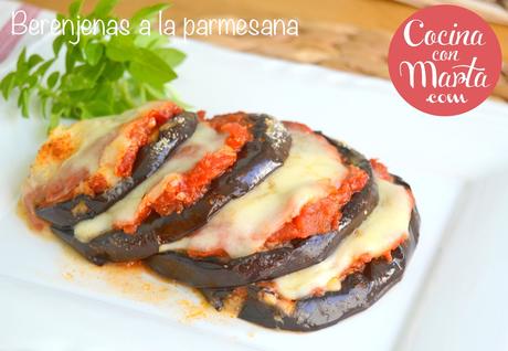 Berenjenas a la parmesana, Parmigiana di melanzane, receta casera tipica italiana, comida italia, mozzarella, albahaca, tomate, Cocina con Marta Berenjenas a la parmesana, Parmigiana di melanzane, receta casera tipica italiana, comida italia, mozzarella, albahaca, tomate, Cocina con Marta