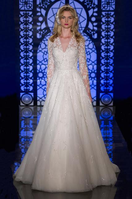 Reem Acra en la New York Bridal Week otoño-invierno 2016