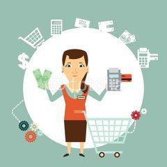 Evaluación de la formación del auxiliar cajas otra cajera