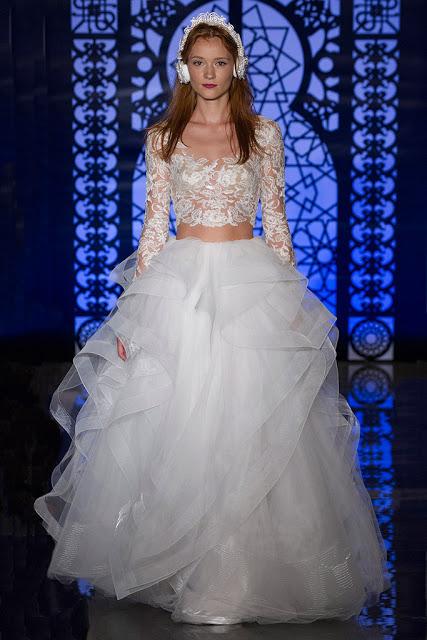 Reem Acra en la New York Bridal Week otoño-invierno 2016 Reem Acra en la New York Bridal Week otoño-invierno 2016