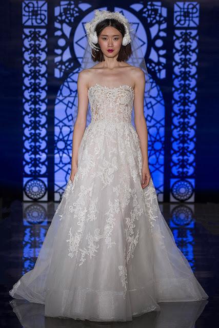 Reem Acra en la New York Bridal Week otoño-invierno 2016 Reem Acra en la New York Bridal Week otoño-invierno 2016