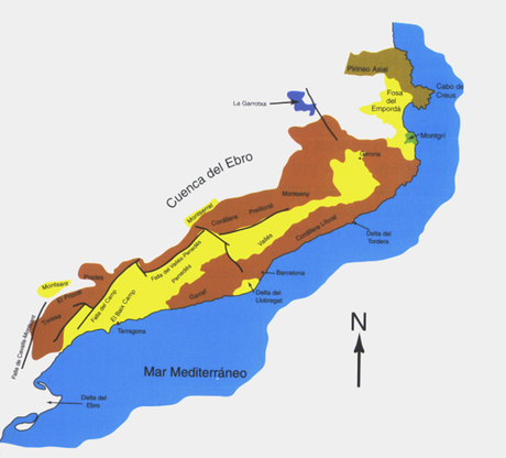 LAS CORDILLERAS COSTERO CATALANAS