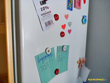 DIY Imanes con chapas DIY Imanes con chapas