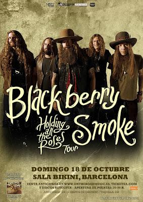 Blackberry Smoke - Barcelona 18-10-15 - Sala Bikini Blackberry Smoke - Barcelona 18-10-15 - Sala Bikini