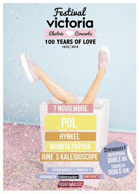 Victoria Festival con Pol, Hynkel, June's Kaleidoscope y Mamita Papaya en Madrid Victoria Festival con Pol, Hynkel, June's Kaleidoscope y Mamita Papaya en Madrid