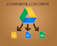 como compartir un documento con otra persona en google drive