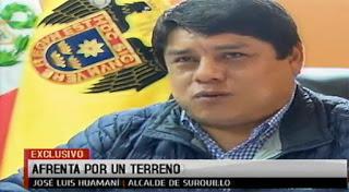 En Huarochirí: ALCALDE DE SURQUILLO ENVUELTO EN DISPUTA POR TERRENO…