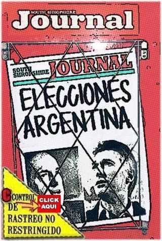 Newsstand elecciones Argentina