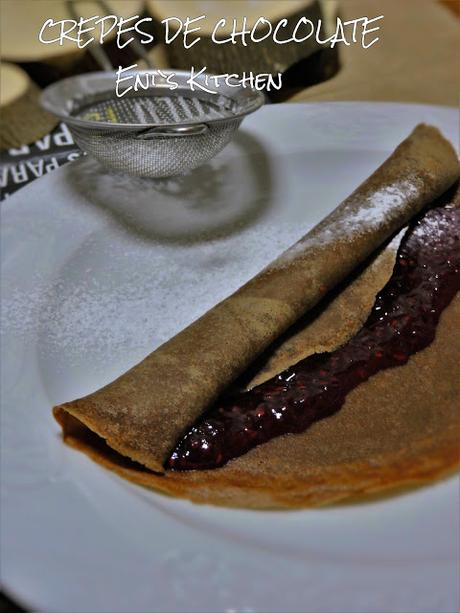 Crepes de chocolate Crepes de chocolate