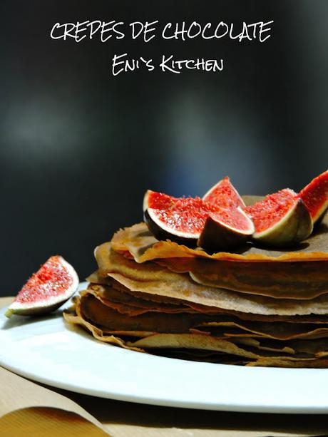Crepes de chocolate Crepes de chocolate