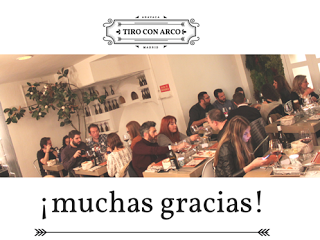 Hacemos Diana en el Restaurante Tiro con Arco en Aravaca Madrid