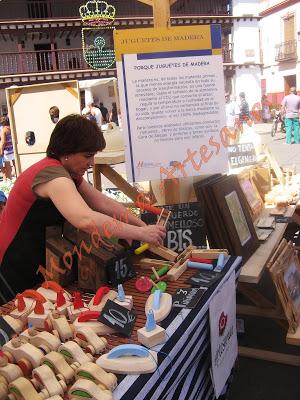 Nuestros juguetes en el Mercado Tradicional de Tomelloso