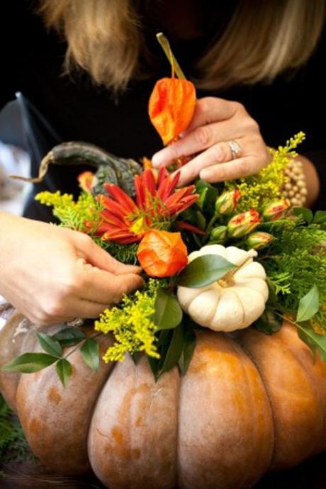 decorar con calabazas en otoño decorar con calabazas en otoño