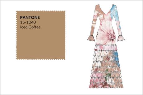 Color Pantone Iced Cofee Flamenca
