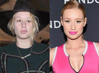 Iggy Azalea sin maquillaje parece rara Iggy Azalea sin maquillaje parece rara