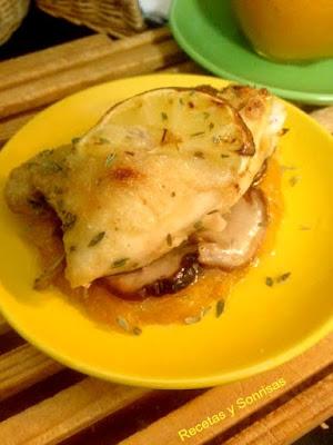 CONTRAMUSLITOS SABROSOS CON CHUTNEY DE PIÑA Y OREJONES CONTRAMUSLITOS SABROSOS CON CHUTNEY DE PIÑA Y OREJONES