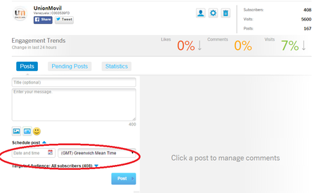 BBM Channels ahora permite programar mensajes BBM Channels - Programar