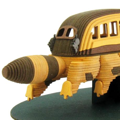 Nuevo papercraft del Gatobús de 'Mi vecino Totoro', en noviembre