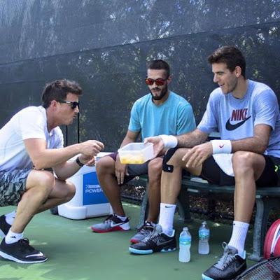 Del Potro continúa su recuperación en Miami Del Potro continúa su recuperación en Miami