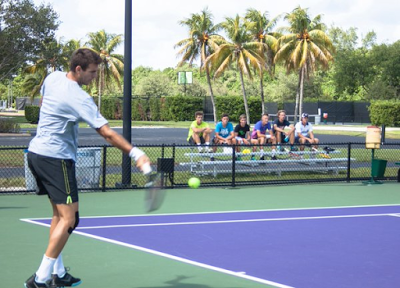 Del Potro continúa su recuperación en Miami Del Potro continúa su recuperación en Miami