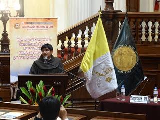 HOMENAJE AL CONVENTO DE OCOPA, FOCO DE MISIÓN, CÁTEDRA DE PERUANIDAD, EN EL CONGRESO DE LA REPÚBLICA