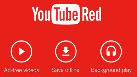 YouTube Red: El servicio de pago por suscripción y libre de publicidad de YouTube.