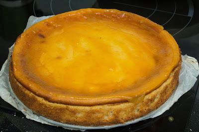 Tarta de queso de lima y canela sin azúcar