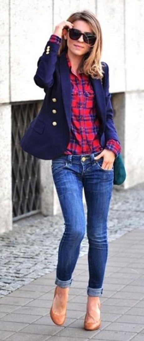 10 Looks de Inspiración con Jeans, Tacones y Blazer! 10 Looks de Inspiración con Jeans, Tacones y Blazer!